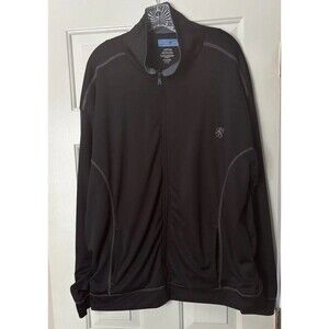 Westport Jacket Men’s Large Tall Black Full Zip Lightweight Polyester Lined